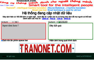 tranonet.com screenshot