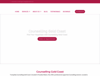 tranquilitycounsellingservices.com.au screenshot