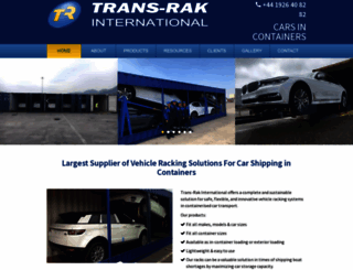 trans-rak.com screenshot