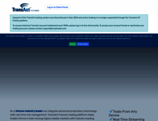 transactfutures.com screenshot