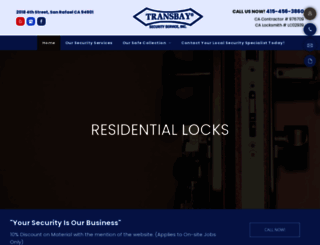 transbaysecurity.com screenshot