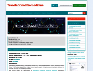 transbiomedicine.com screenshot