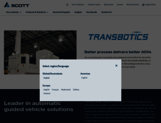 transbotics.com screenshot