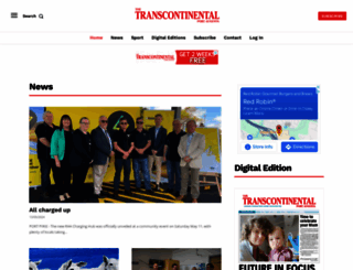 transcontinental.com.au screenshot