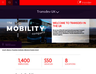transdevplc.co.uk screenshot