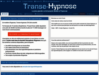 transe-hypnose.com screenshot