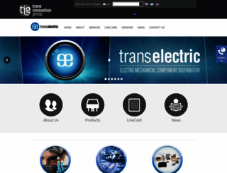 transelectric.co.il screenshot