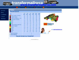transfer-mallorca.com screenshot