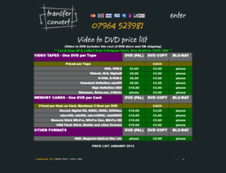 transferconvert.co.uk screenshot