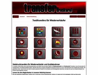 transferdruckerei.com screenshot