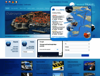 transfers-croatia.com screenshot