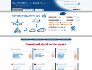 transfers-in-europe.com screenshot