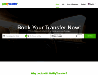 transfers.getbybus.com screenshot