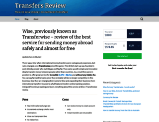 transfersreview.com screenshot