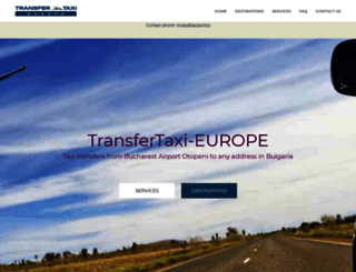 transfertaxi.eu screenshot