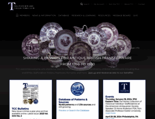 transferwarecollectorsclub.org screenshot