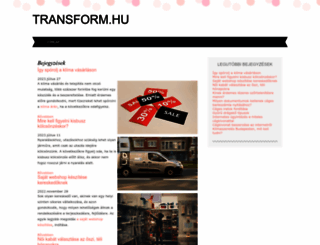 transform.hu screenshot