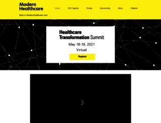 transformation-summit.modernhealthcare.com screenshot