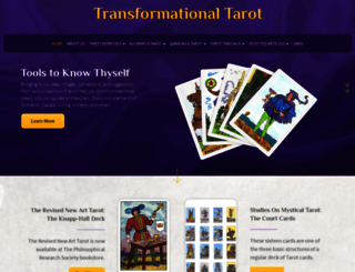 transformationtarot.com screenshot
