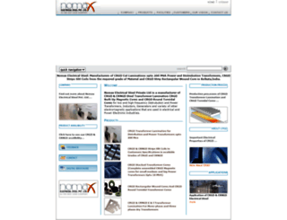 transformerlaminationcore.com screenshot