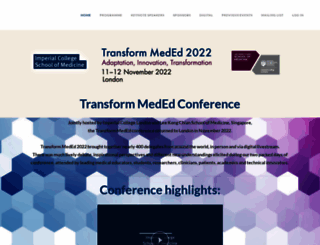 transformmeded.org screenshot