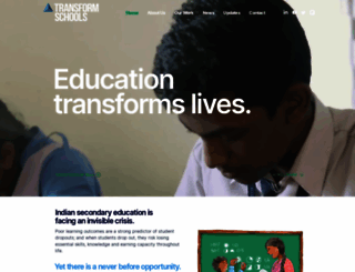 transformschools.in screenshot