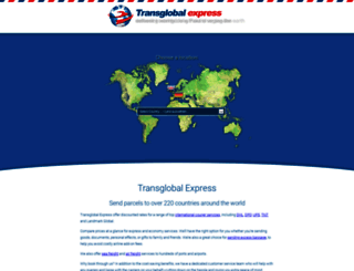 transglobalexpress.com screenshot