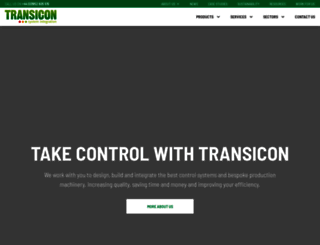 transicon.co.uk screenshot