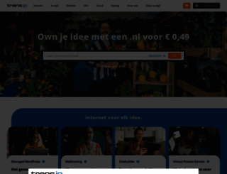 transip.nl screenshot