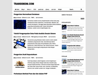 transiskom.com screenshot