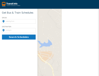 transit-info.com screenshot