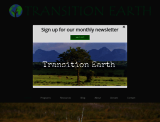 transition-earth.org screenshot