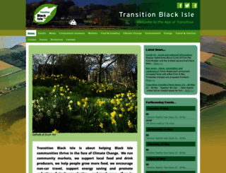 transitionblackisle.org screenshot