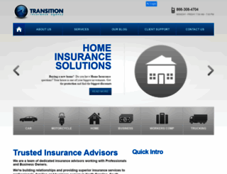 transitioninsuranceagency.com screenshot