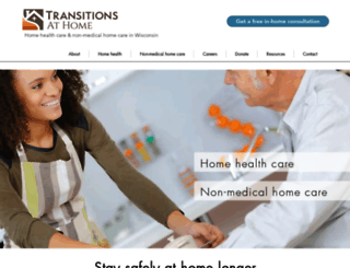 transitionshealth.org screenshot