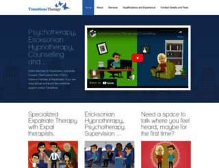 transitionstherapyinternational.com screenshot