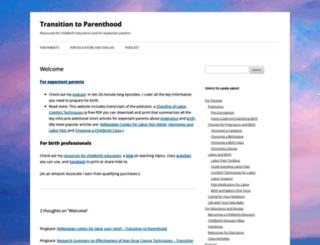 transitiontoparenthood.com screenshot