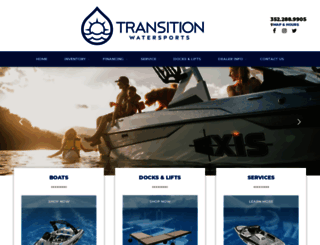 transitionwatersports.com screenshot