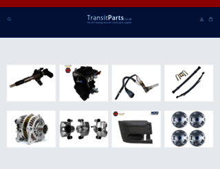transitparts.co.uk screenshot