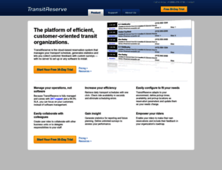 transitreserve.com screenshot
