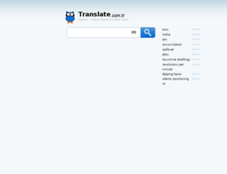 translate.com.tr screenshot