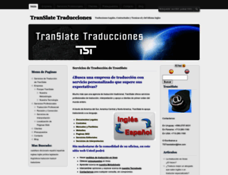 translatetraducciones.wordpress.com screenshot