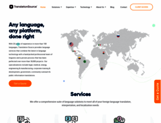 translation-source.com screenshot