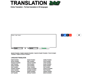translation24x7.com screenshot