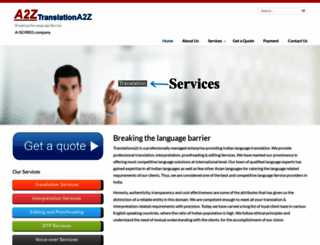translationa2z.com screenshot