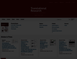 translationalres.com screenshot