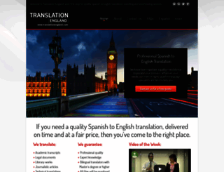 translationengland.com screenshot