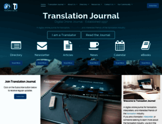 translationjournal.net screenshot