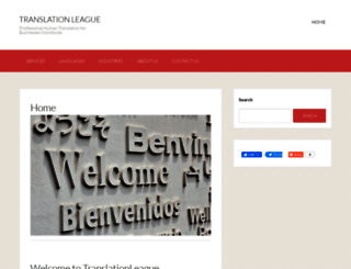 translationleague.com screenshot