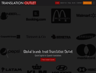 translationoutlet.com screenshot